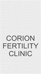 Mobile Screenshot of corionfertilityclinic.com